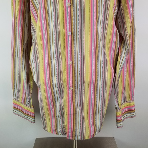 Robert Graham Multi-Color Long Sleeve Shirt XL - Picture 3 of 8